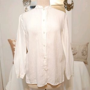 Mark, Fore & Strike Linen Nautical Button Down